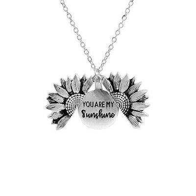 "You Are My Sunshine" - Sunflower Necklace